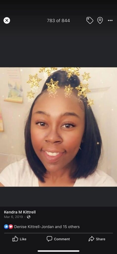 In Loving Memory of Kendra Kittrell